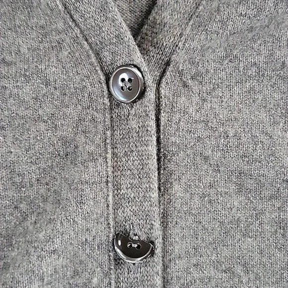 J. Crew Vintage 100% Cashmere‎ Button Up Womens Cardigan - Picture 4 of 13